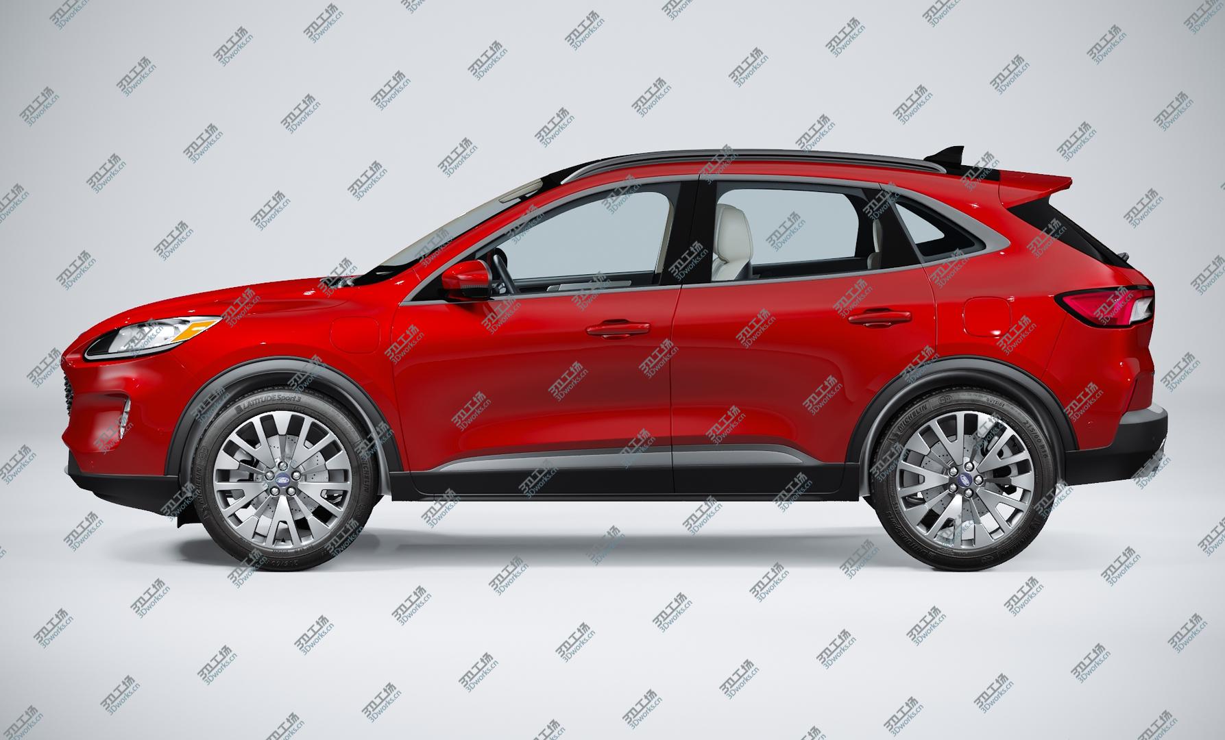 images/goods_img/20210319/3D model 2020 Ford Escape Titanium Plug-In/3.jpg
